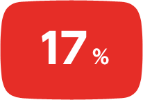 17％